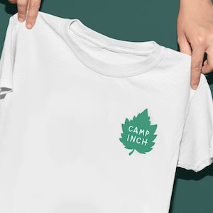 camp inch leaf shirt . Sharon Susan the parent trap tee image 1