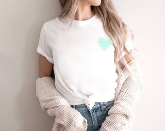 jag älskar dig heart tee . I love you in Swedish . sugar cookie shirt