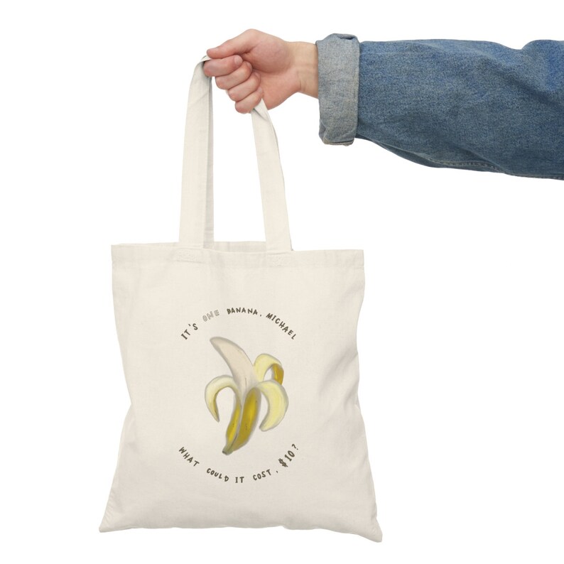 bluth banana stand tote . arrested development organic cotton shoulder bag image 4