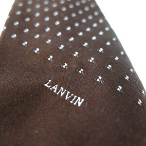 lanvin necktie