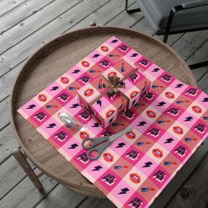 Girlpower wrapping paper