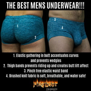 Men&#39;s Soft Knit Underwear: Supportive, Breathable, Butt Lift