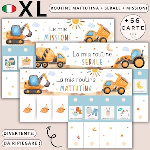 Routine scuola infanzia | Routine giornaliera bambini mattina & serale | Routine ragazzo | Scaricamento istantaneo | Per stampare da soli