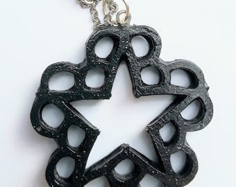 BVB mourning star pendant necklace