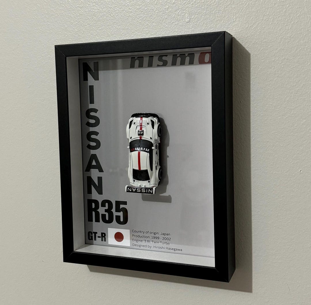 Framed Nismo Nissan GTR R35 - Etsy