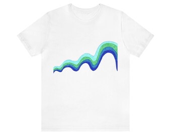 Slide t-shirt | Waves | Frequencies | Patterns