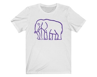 Elephant t-shirt | Optical Illusion | Fun | Animals