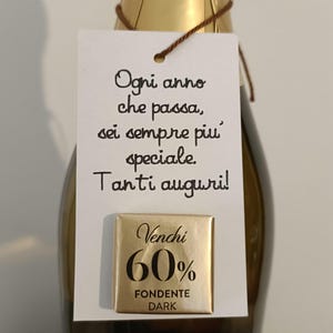Tag etichette per Bottiglie – Auguri Speciali con Stile!
