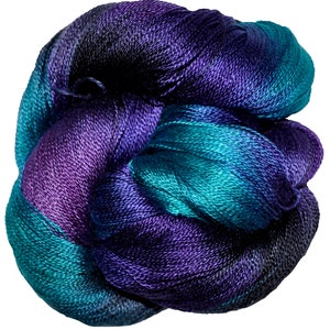 Marine - Dryad 100% 10/2 Tencel Hand Painted Yarn 4 oz 1,090 Yards