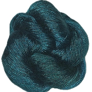 Teal - Dryad 100% Tencel Hand Dyed 5/2 Yarn 545 Yards