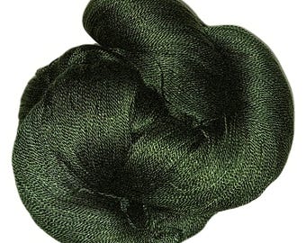 Émeraude - Dryad 100 % tencel 10/2 teint à la main, 4 oz, 1 090 yards