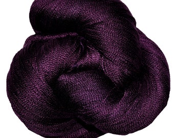 Plum - Dryad 100% 10/2 Tencel Hand Dyed Yarn 4oz 1,090 Yards