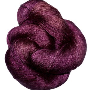 Amaranth - Dryad 100% 10/2 Tencel Hand Painted Yarn 4 oz, 1,090 Yards