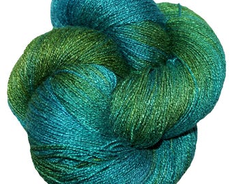Bluegrass - Bamboo Lite 100 % bambou peint à la main 6/2 fils 4 oz 650 verges