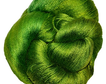 Grasshopper - Dryad 100% 10/2 Tencel Hand Painted Yarn 4 oz, 1,090 Yards