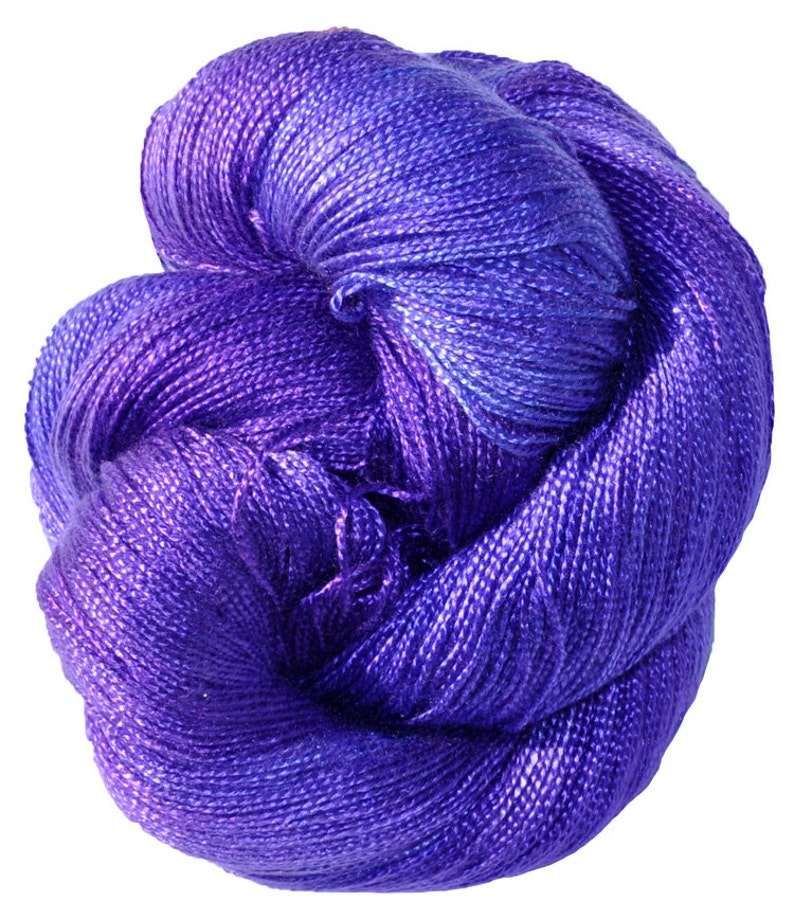 Lilac Myst - Dryad 100% Tencel Hand Dyed 5/2 Yarn, 545 Yards image 1