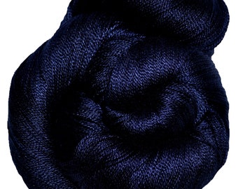 Denim - Dryad 100% 10/2 Hand Painted Tencel Yarn 4 oz 1,090 Yards