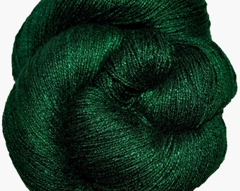 Evergreen - Bamboo Lite 100% Bamboo Hand Dyed 6/2 Yarn, 650 Yards