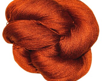 Autumn - Dryad 100% 10/2 Tencel Hand Painted Yarn 4 oz,  1,090 yards