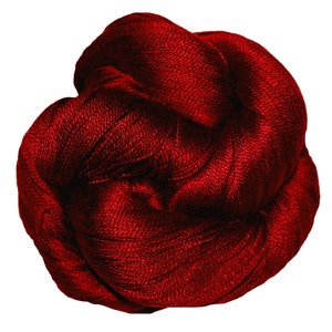 Scarlet - Dryad 100% 10/2 Tencel Hand Dyed Yarn 4 oz, 1,090 Yards