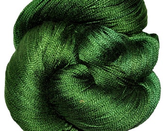 Swamp - Dryad 100% 10/2 Tencel Hand Painted Yarn 4 oz, 1,090 Yards