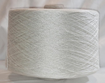 Blanc - 100 % tencel 5/2 fil sur cône de 5 lb, environ 10 200 yards
