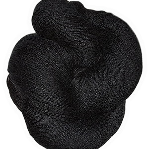 Blue Black - Bamboo Lite 100% Bamboo Hand Dyed 6/2 Yarn, 650 Yards