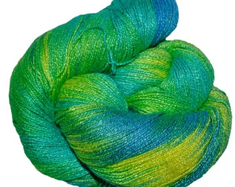 Spring - Bamboo Lite 100 % bambou peint à la main 6/2 fils 4 oz 650 mètres