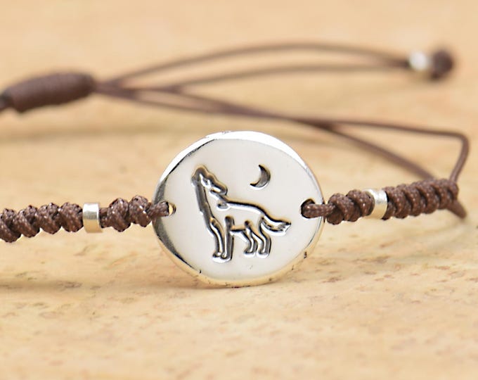 Wolf moon bracelet.Artisan Sterling silver stars,mountain bracelet. exclusive nature, Handmade Metalsmithing