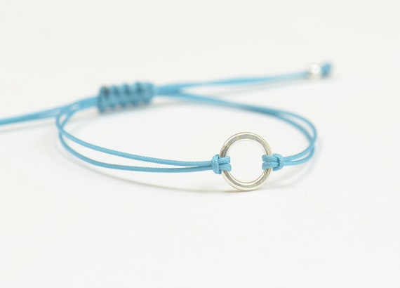 Sterling Silver Karma bracelet friendship