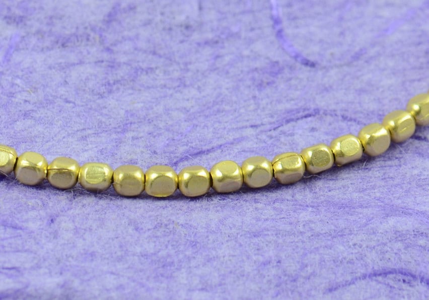 Beads. Gold Bracelet Etsy