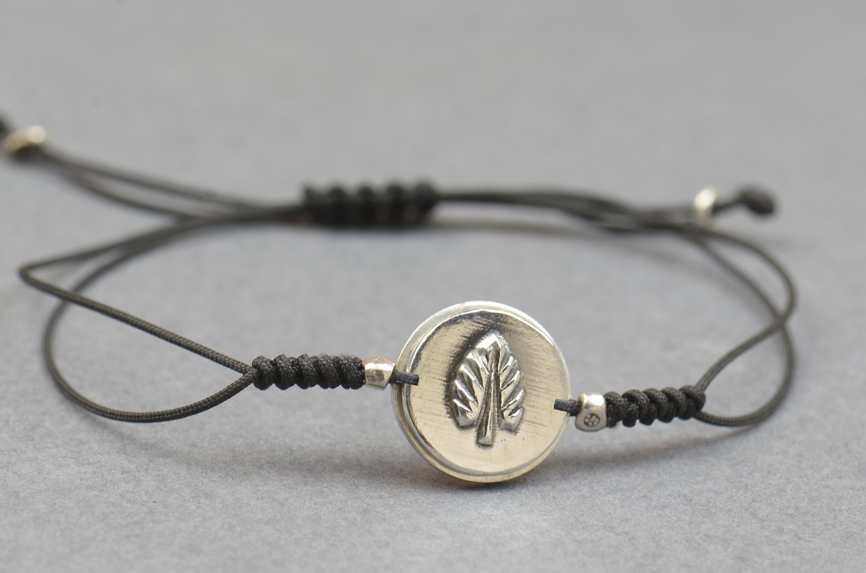 Sterling Silver Arrow Bracelet.artisan Bead.handmade Rustic