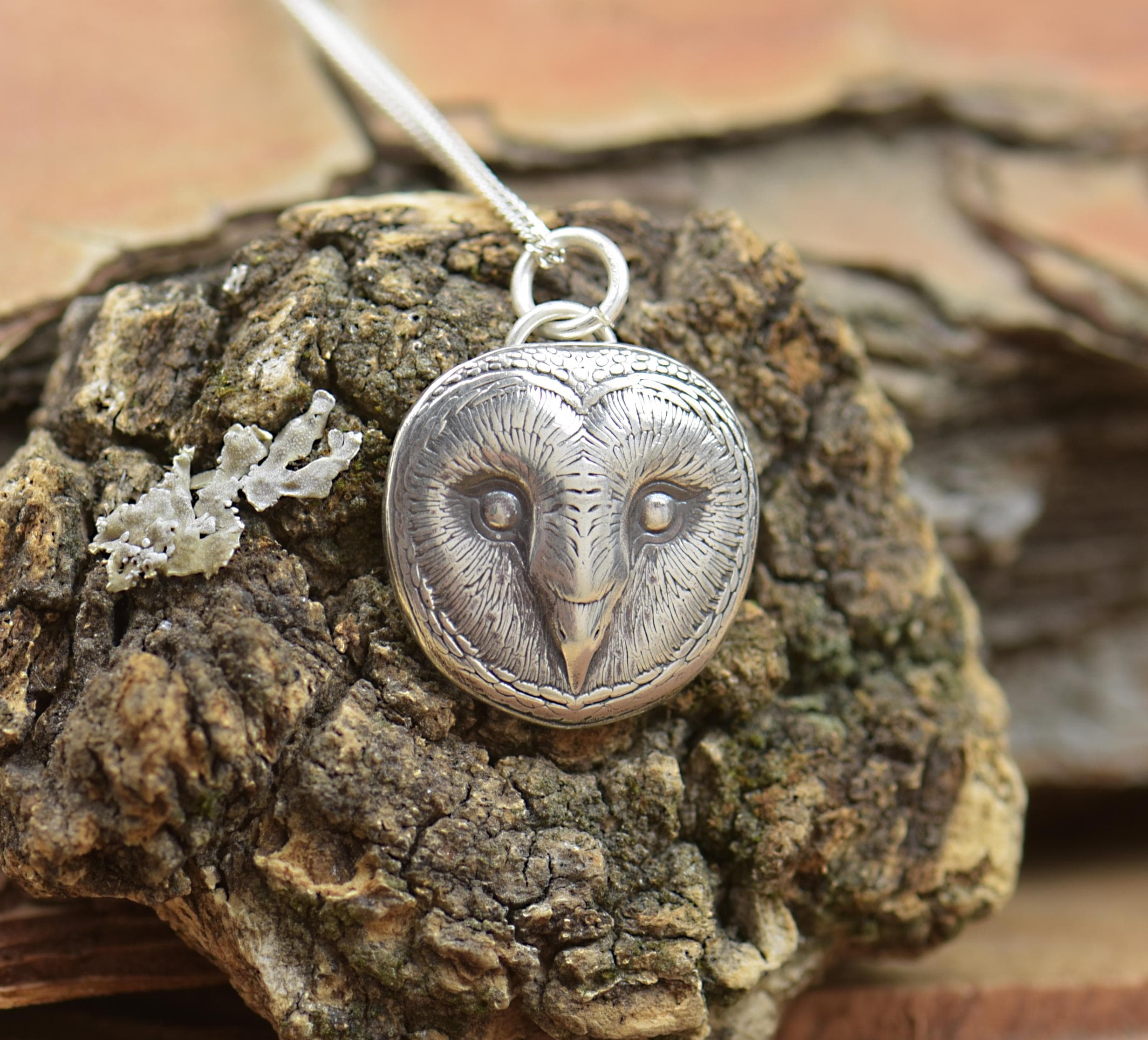 ROMANTICWORK Collana a forma di animale, in argento Sterling con ciondolo a forma di gatto, gufo, pinguino, coniglietto, collana di gioielli di compleanno per donne e ragazze, Argento sterling