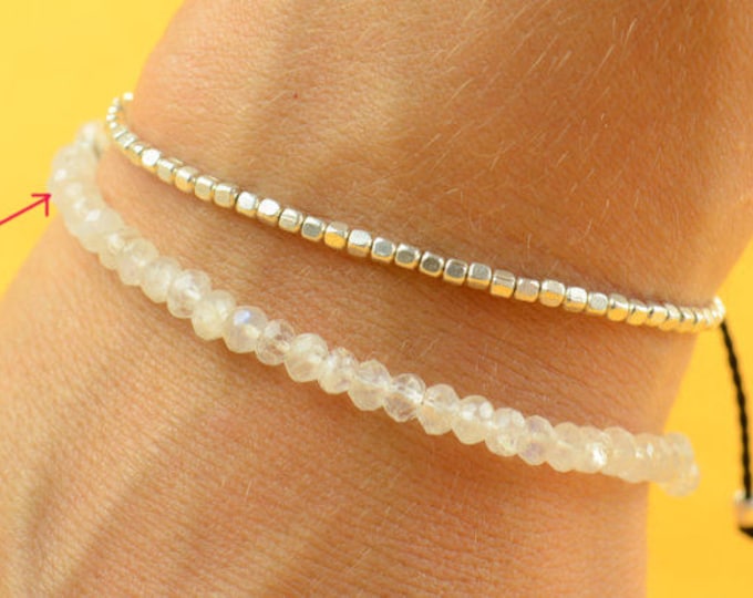 Moonstone bracelet