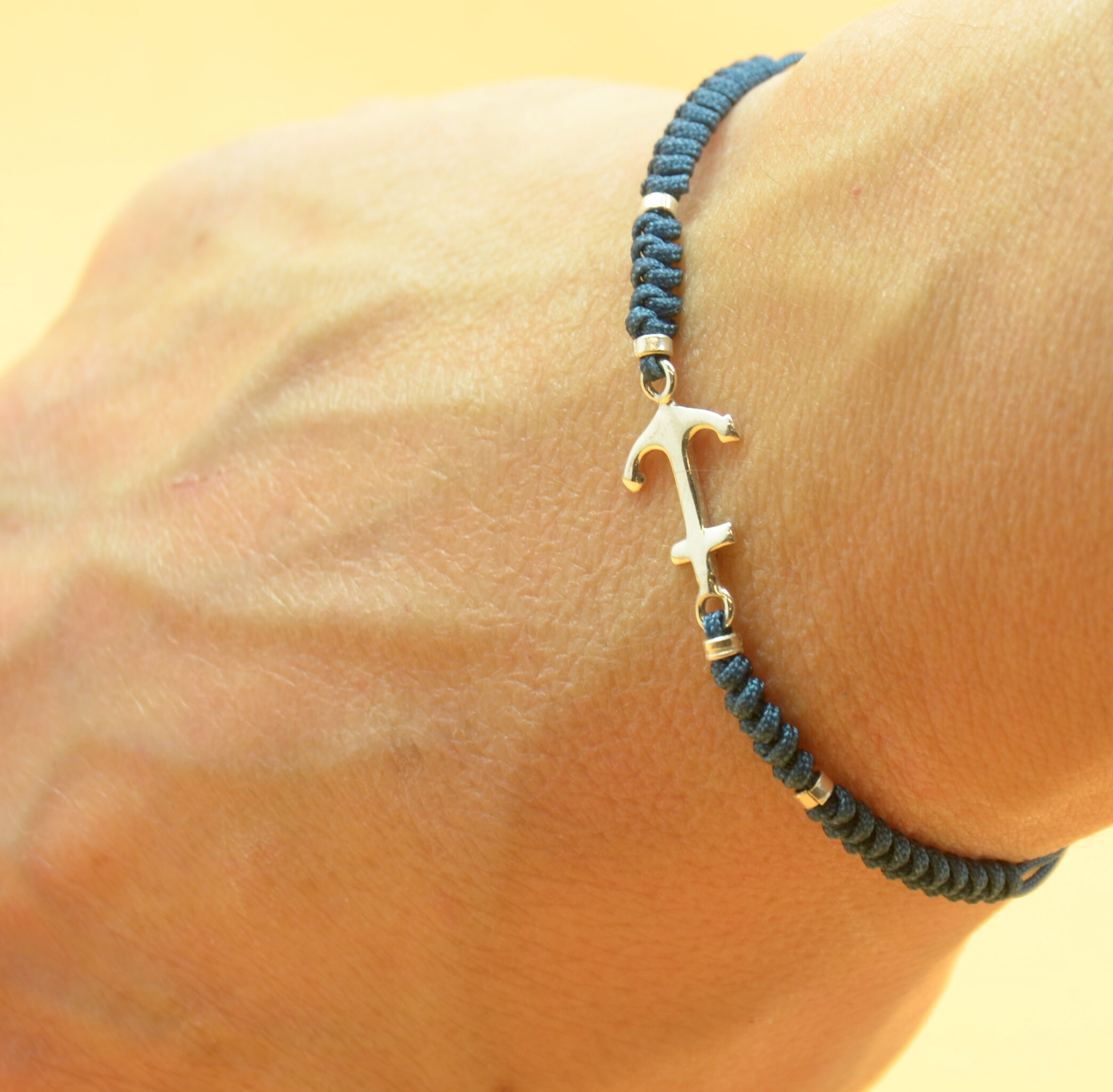 Sterling Silver Anchor Charm Bracelet. Mens Bracelet.womens Sterling Silver Anchor Charm Bracelet. Mens Bracelet.womens