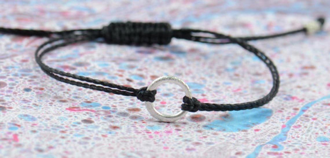 Good Karma Braceletsterling Silver Etsy
