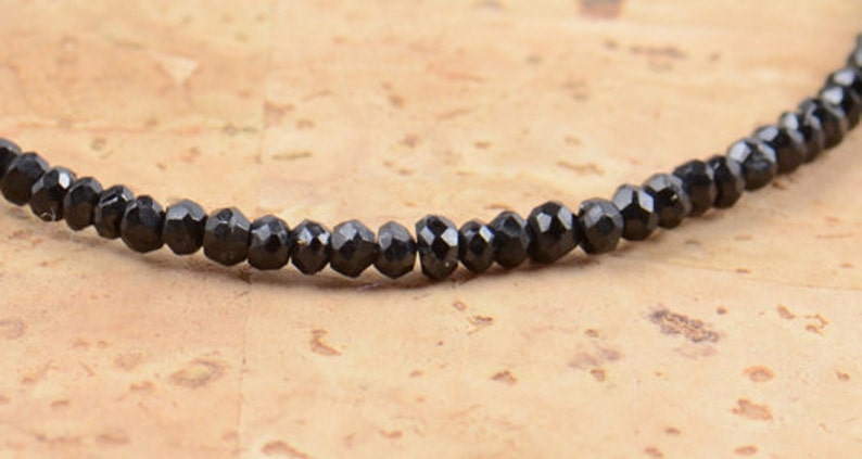 Black Spinel bracelet image 5