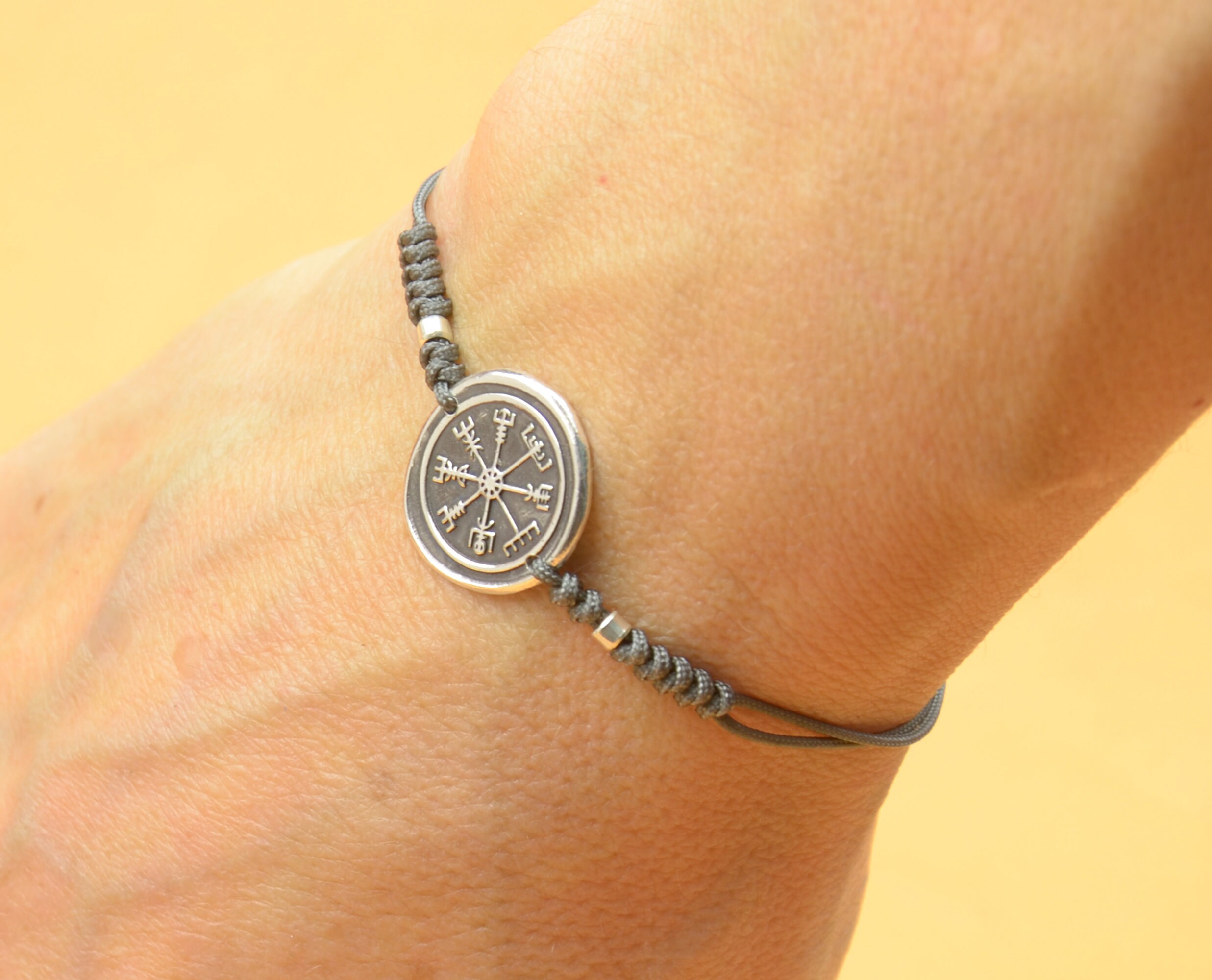 Bracciale Donna A Strati In Pelle Con Ciondoli - Bussola Vichinga, Farfalla, Simbolo Infinito, Turchese, Bohémien