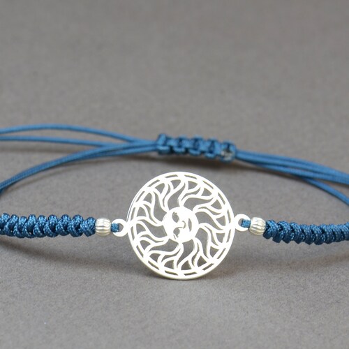 Good Karma Braceletsterling Silver Etsy