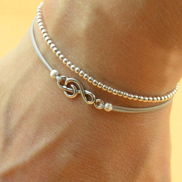 Music Charm Bracelet Etsy