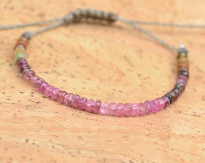 Pink  Tourmaline bracelet