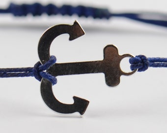 Anchor sterling silver  bracelet