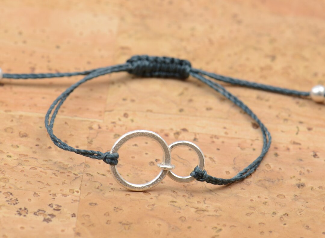 Double Good Karma Braceletsterling Silver Etsy