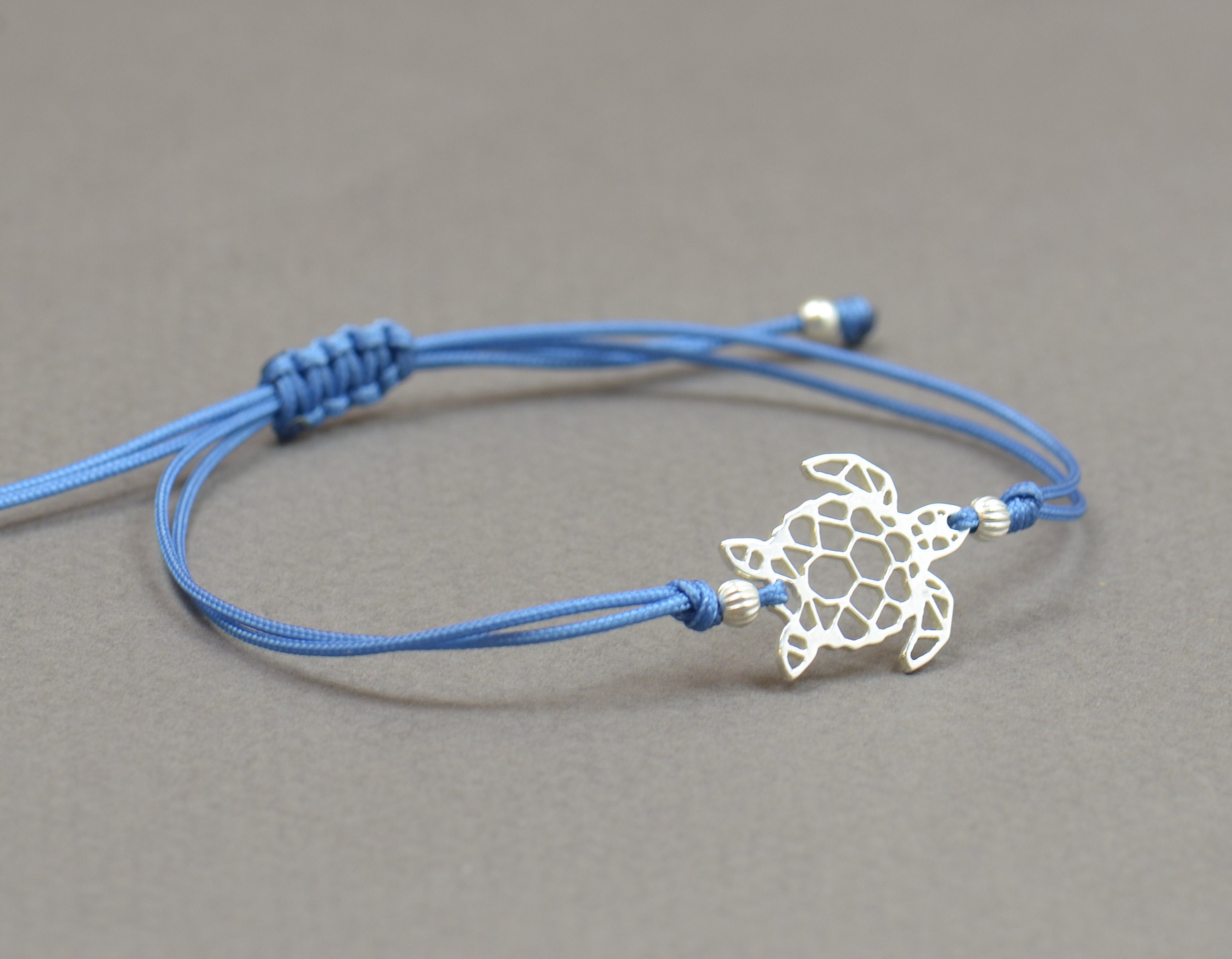 Sterling Silver Turtle Braceletnature Etsy Ireland