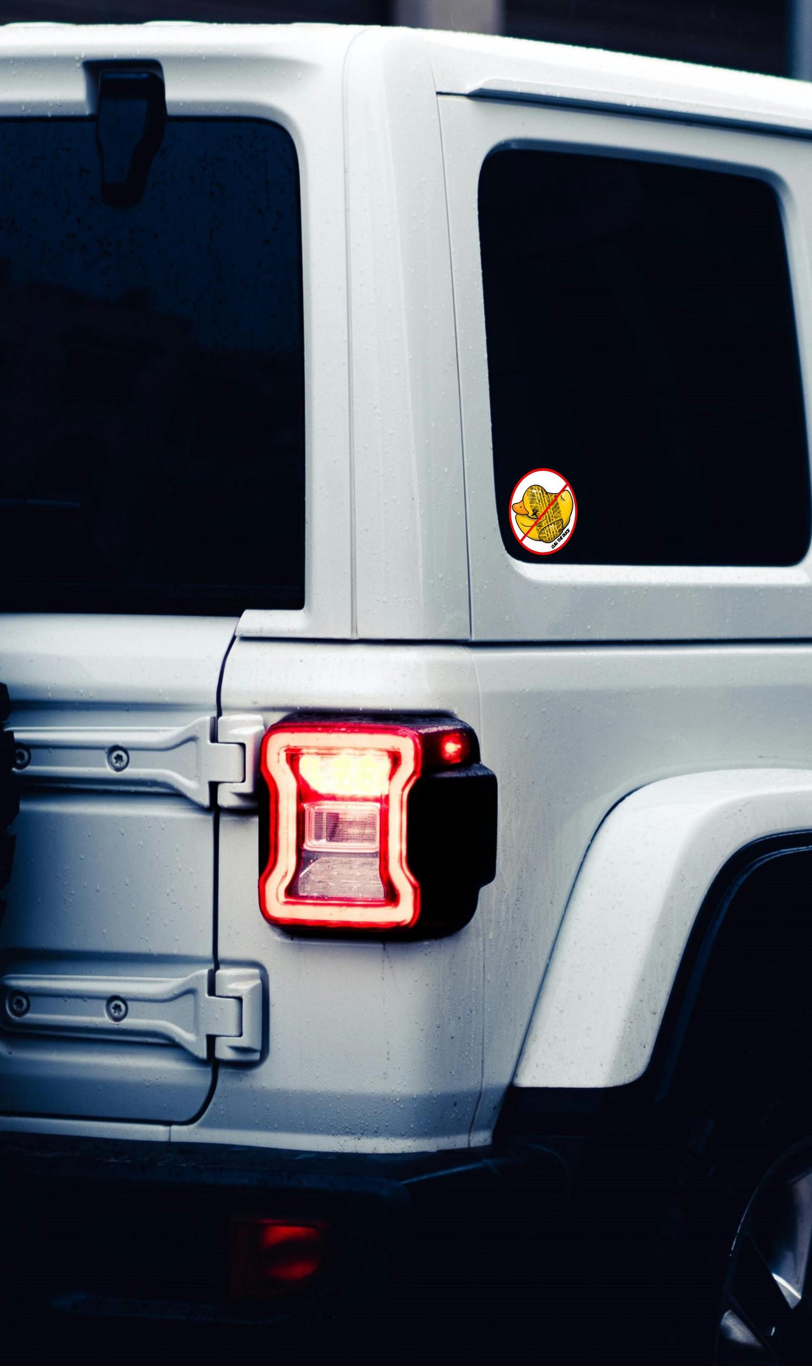 2 'cull the Duck' Stickers, Jeep Decal, Funny Vinyl Sticker, 4x4, Duck ...