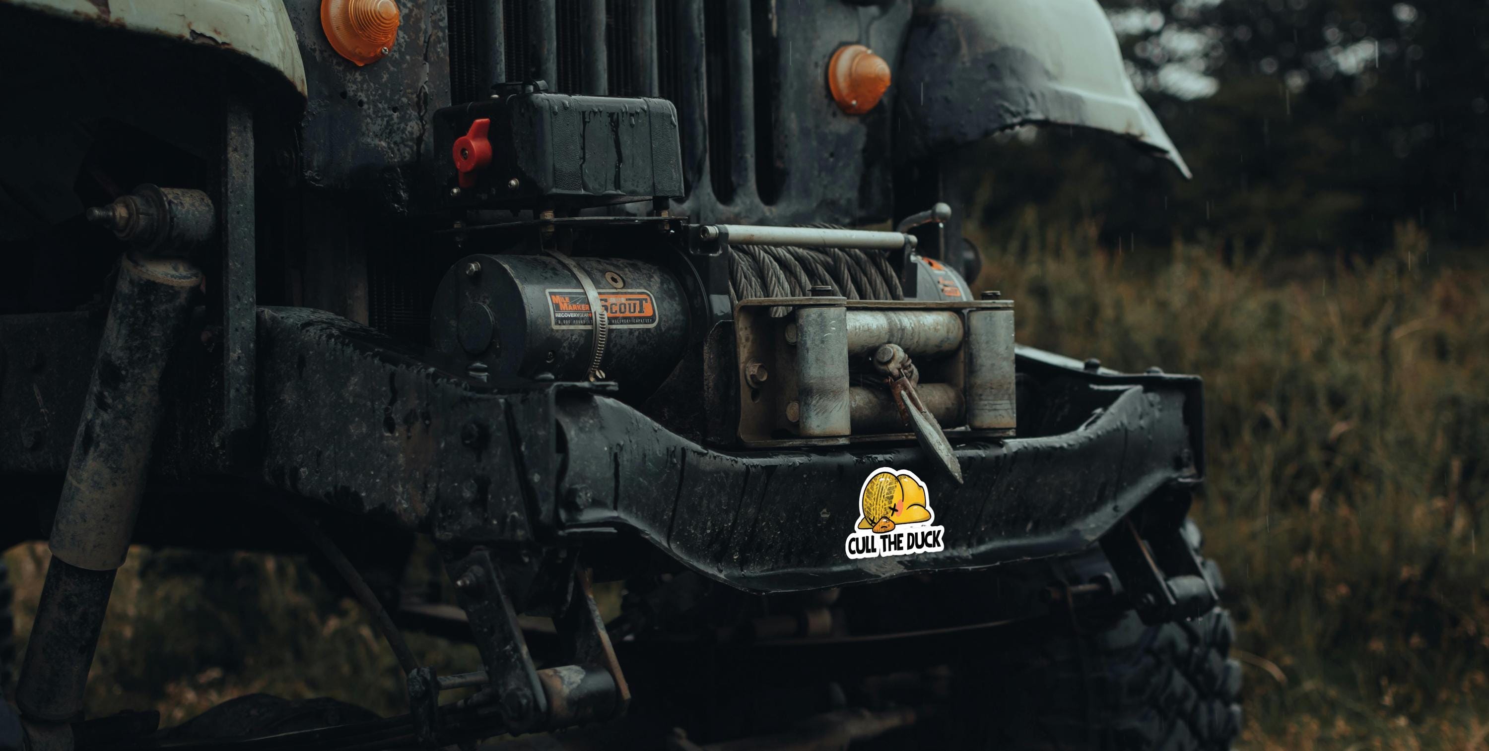 2 'cull the Duck' Stickers, Jeep Decal, Funny Vinyl Sticker, 4x4, Duck ...