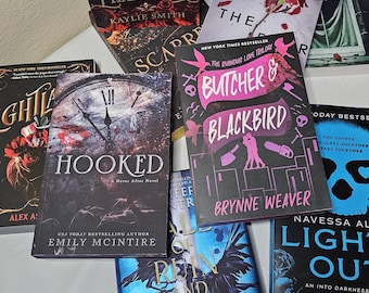 Book Request - Romance - Fantasy - Young Adult - Thriller - Hand Sprayed Book Edges - Book Gifts - Book Collector