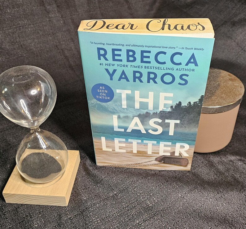 The Last Letter - Rebecca Yarros - Romance Book - Hand Sprayed Book