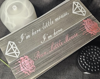 Haunting Adeline - Hunting Adeline - Cat and Mouse Duet - H.D. Carlton - Hand Sprayed Book Edges - Book Gifts - Book Collector