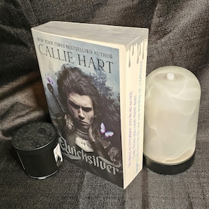 Quicksilver - Callie Hart - Quote - Fantasy Romance Book - Hand Sprayed Book Edges - Book Gifts - Book Collector